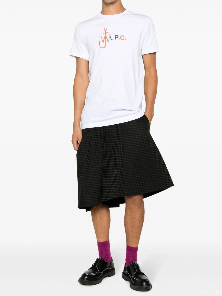 Cheap JW T-shirt Women logo-print Anderson x A.P.C. 0427